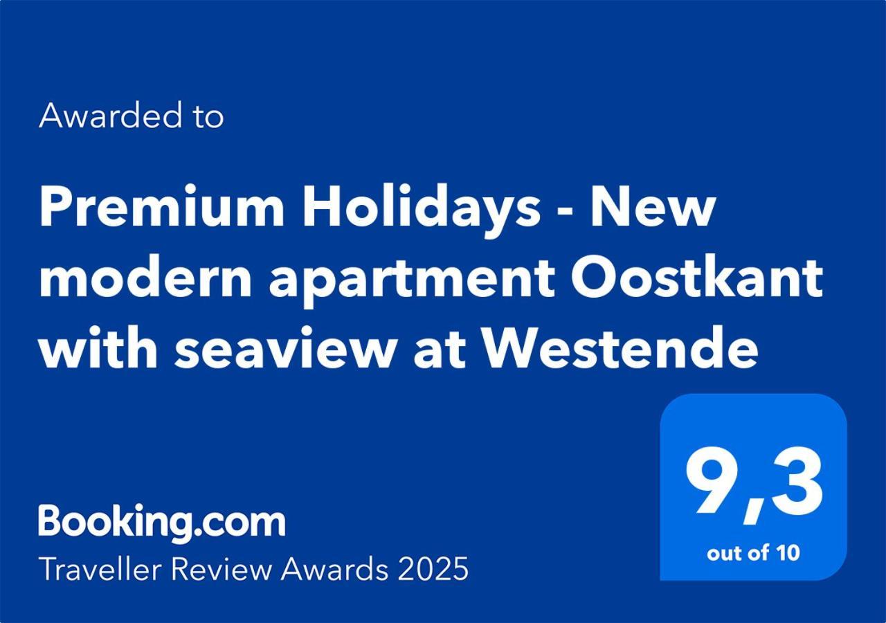 Premium Holidays - New Modern Apartment Oostkant With Seaview At Westende Middelkerke Exterior foto